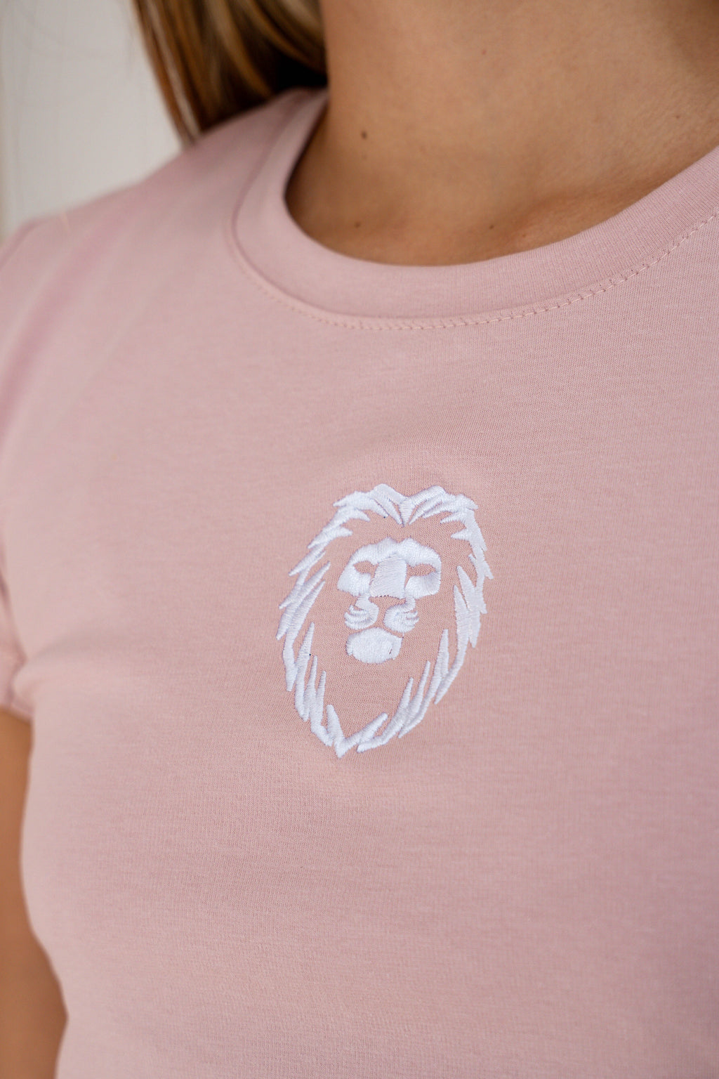 Camiseta Manga Corta Mujer Rosa - JC