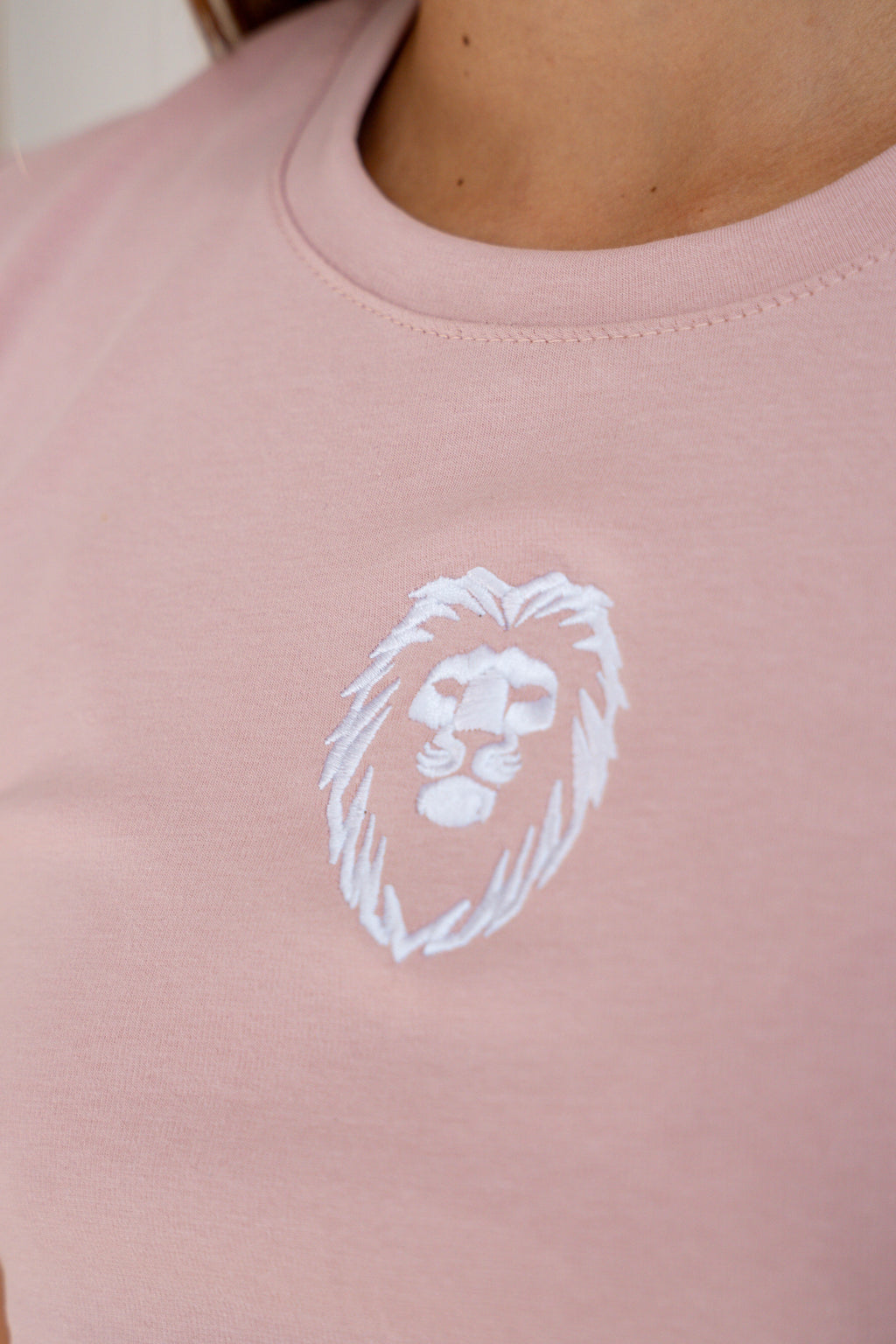 Camiseta Manga Corta Mujer Rosa - JC