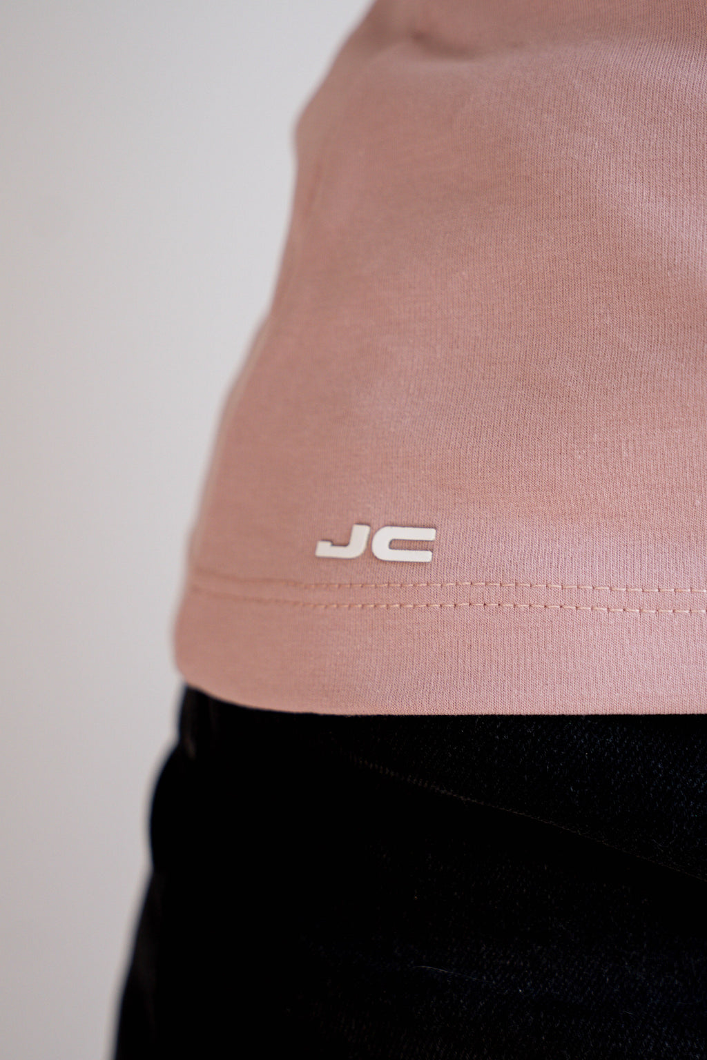 Camiseta Manga Corta Mujer Rosa - JC