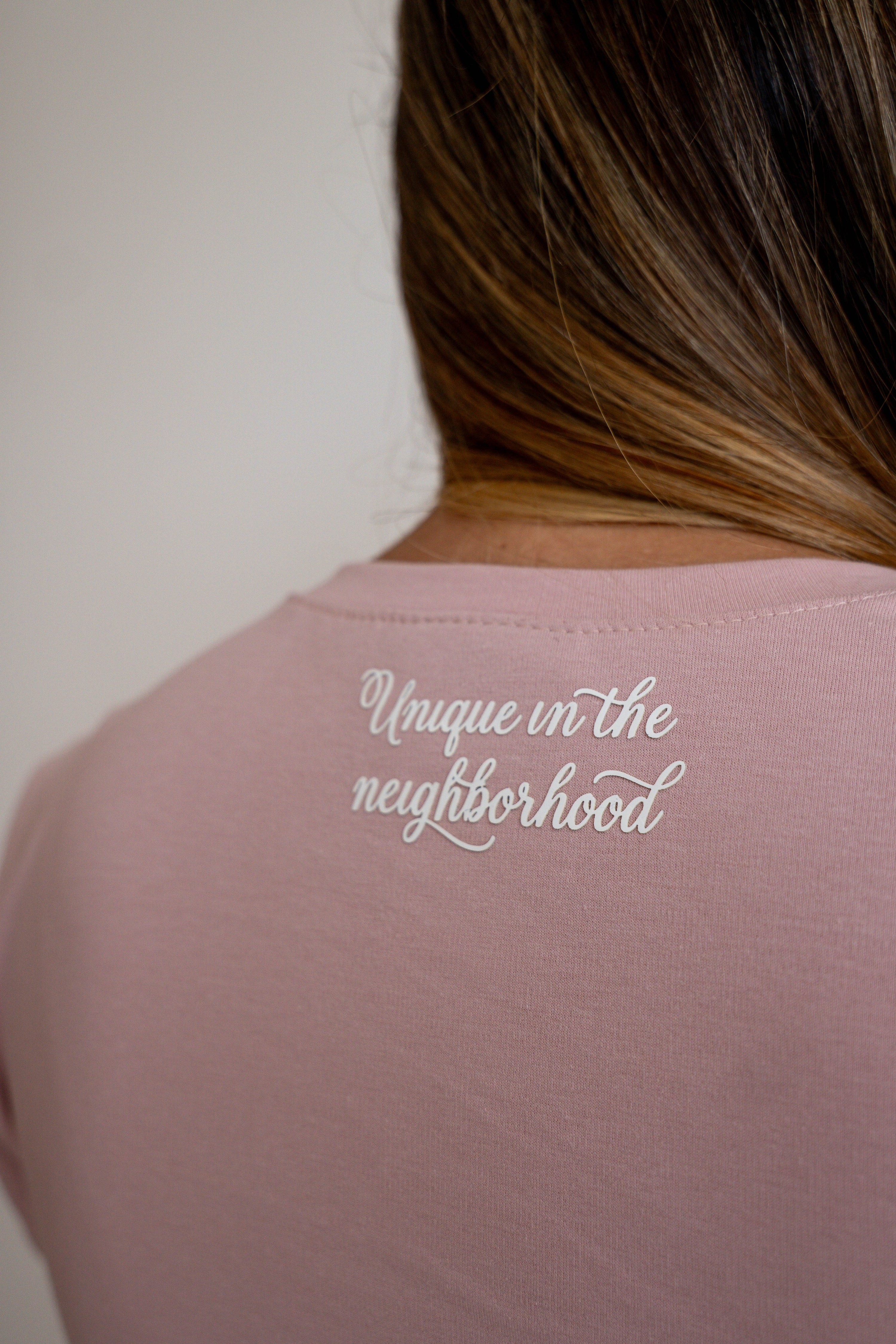Camiseta Manga Corta Mujer Rosa - JC