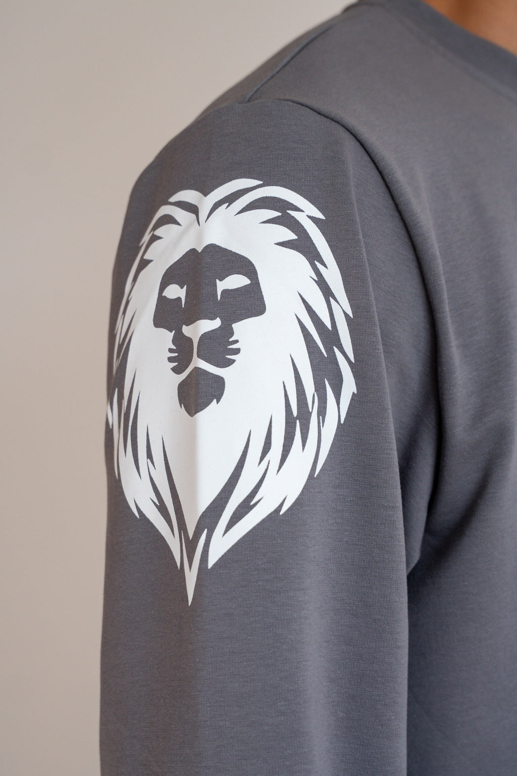 Camiseta Manga Larga Gris - JC