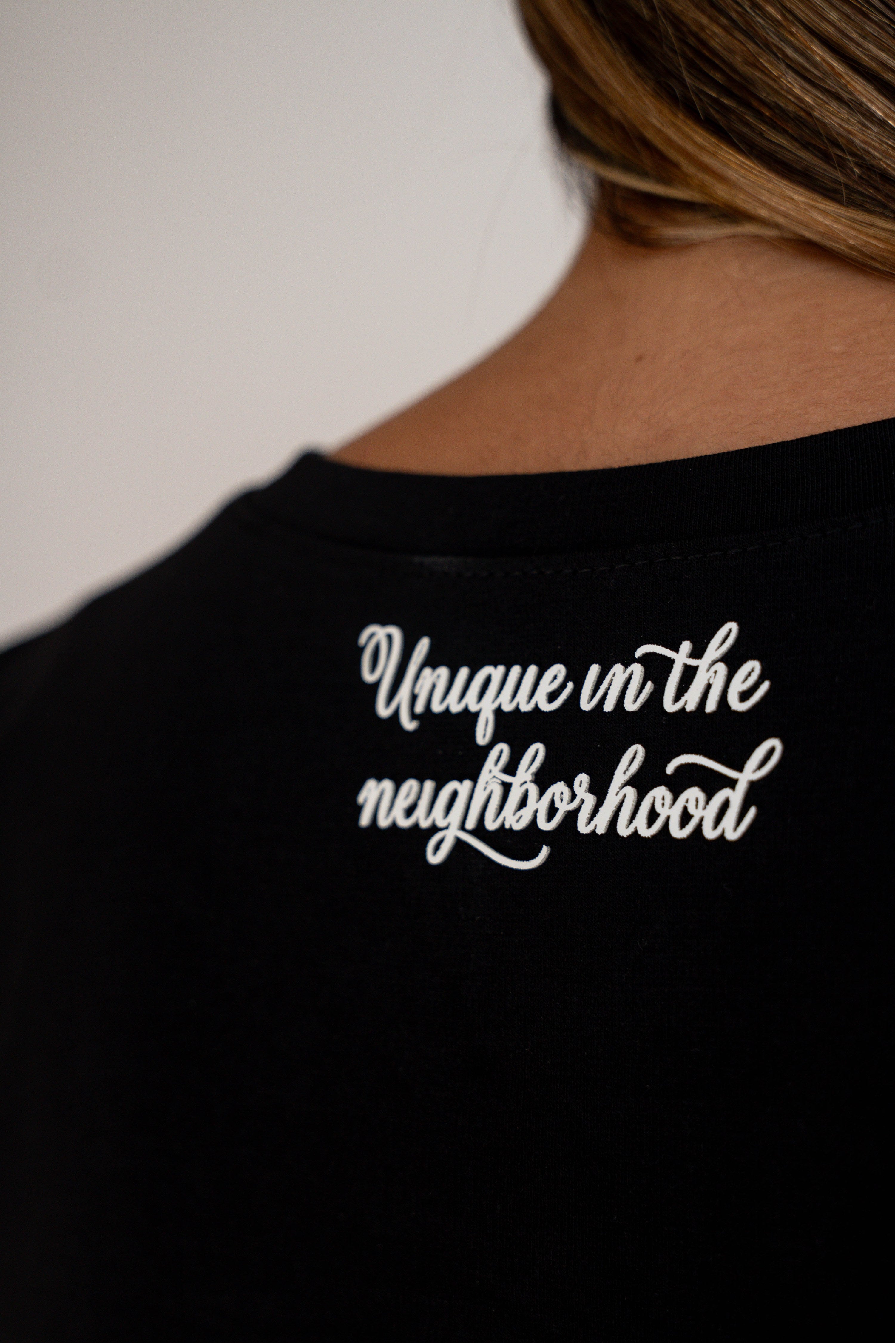 Camiseta Manga Corta Mujer Negra - JC