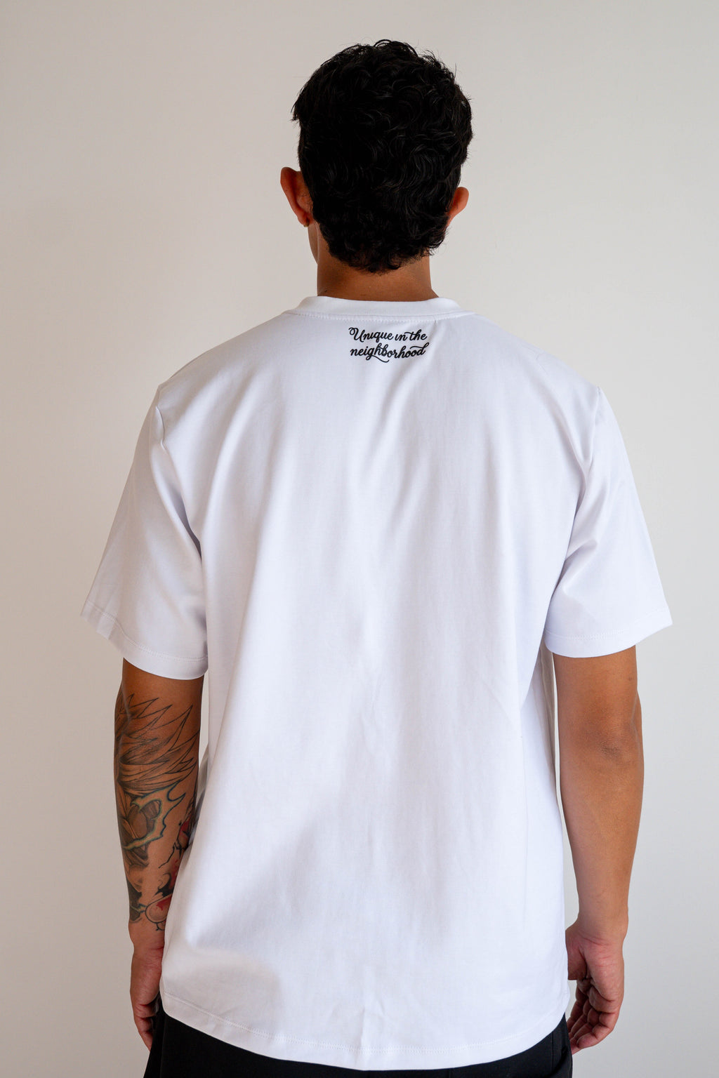 Camiseta Manga Corta Hombre Blanca - JC