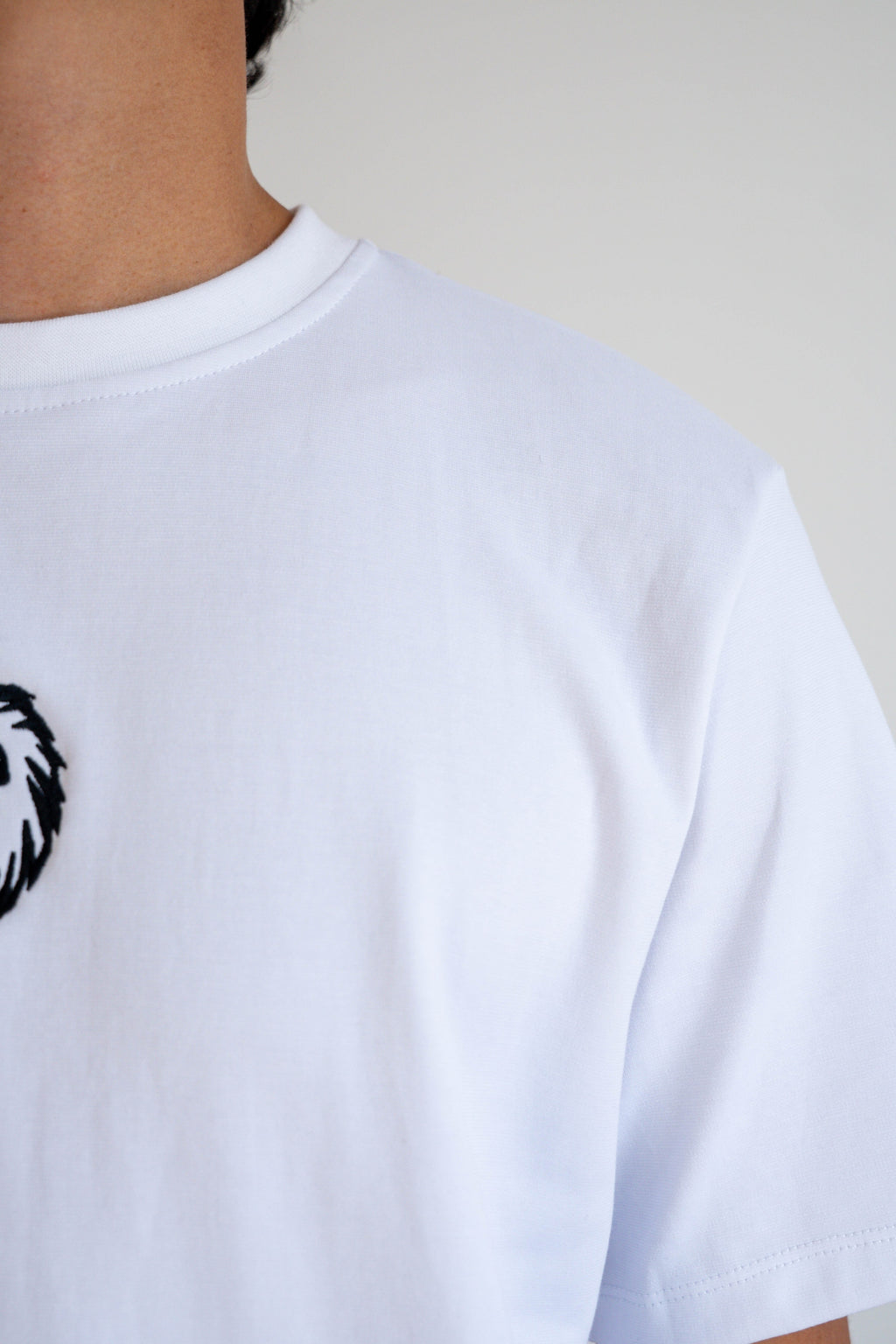 Camiseta Manga Corta Hombre Blanca - JC