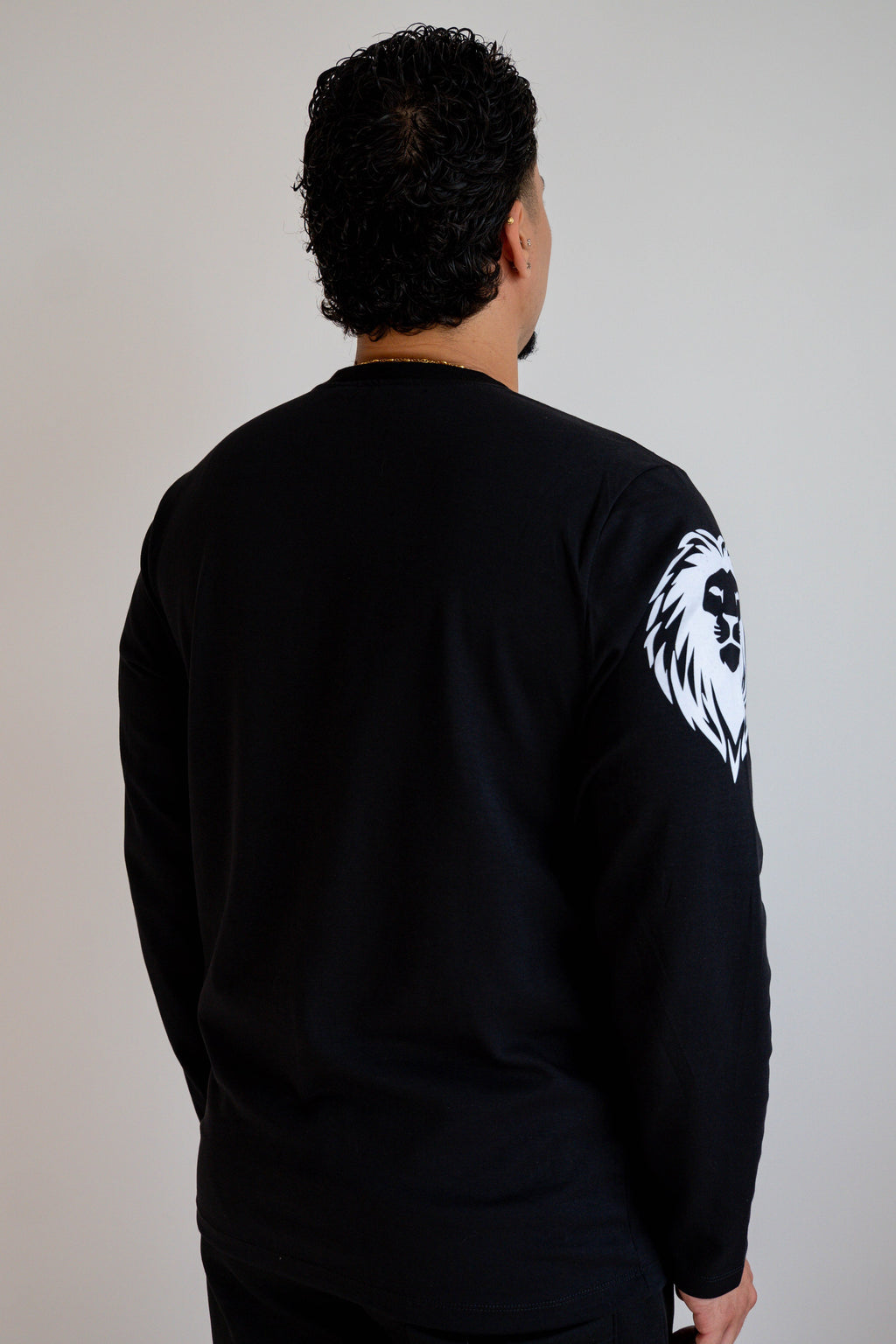 Camiseta Manga Larga Negra - JC