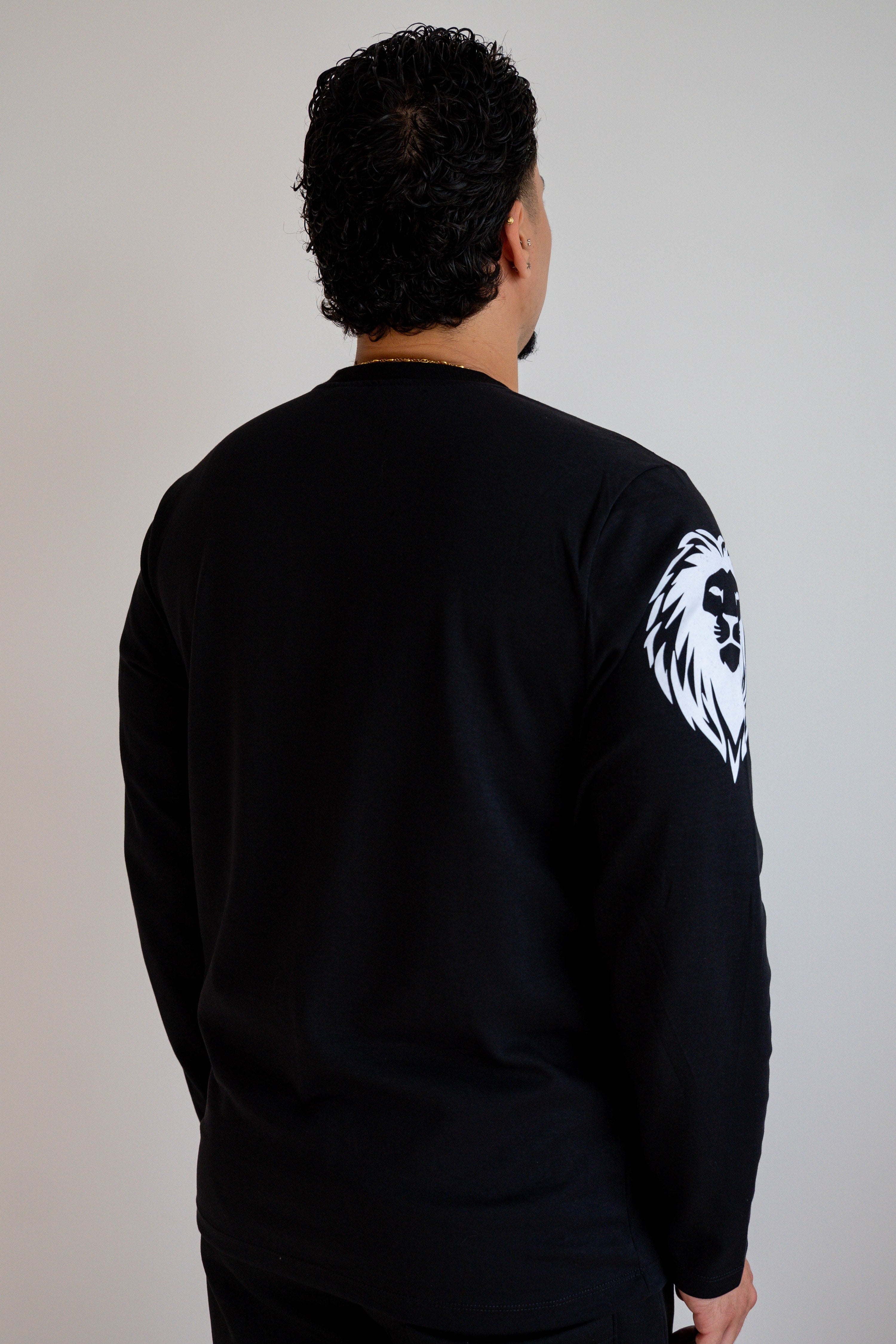 Camiseta Manga Larga Negra - JC