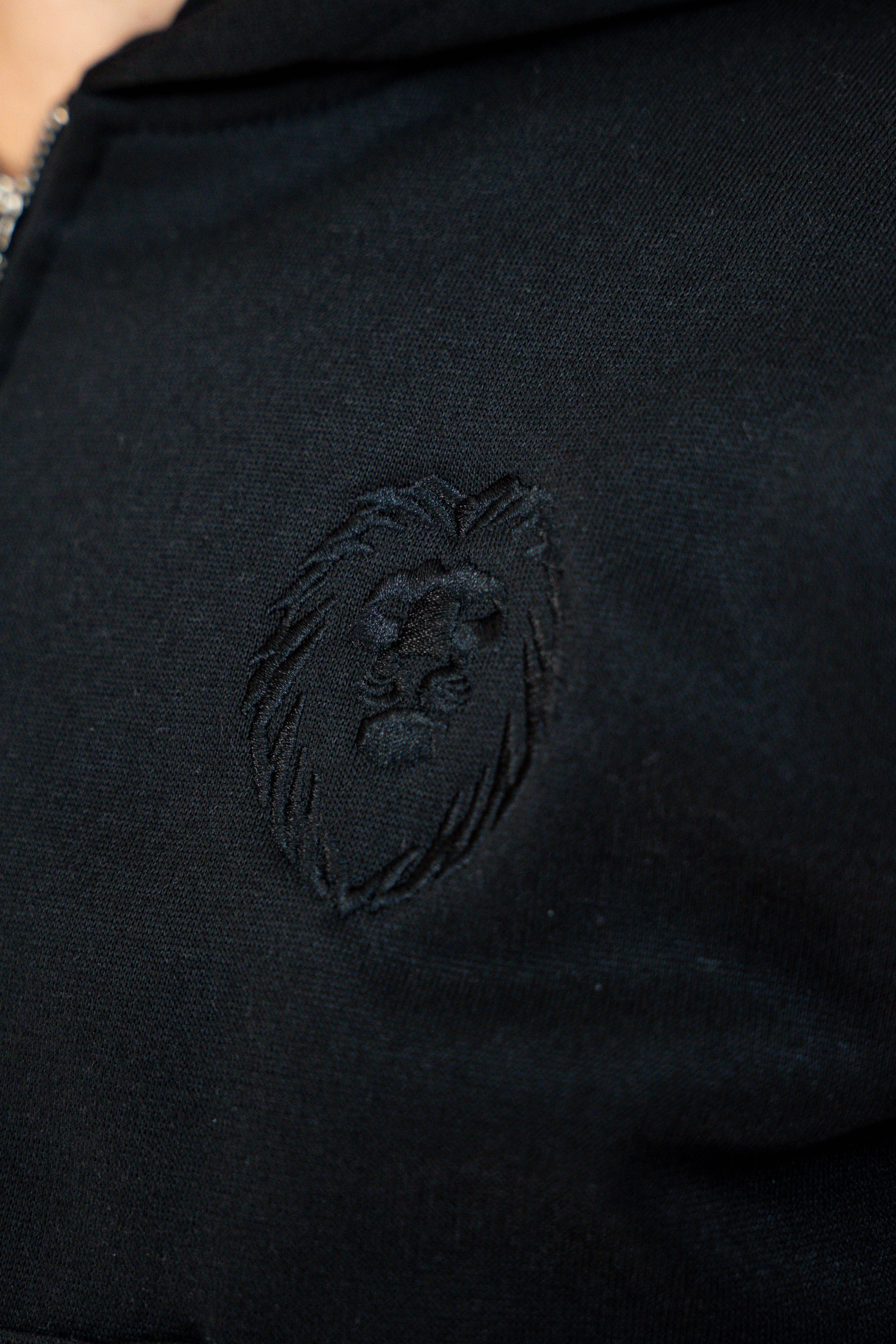 Conjunto Hoodie + Jogger Negro Mujer - JC