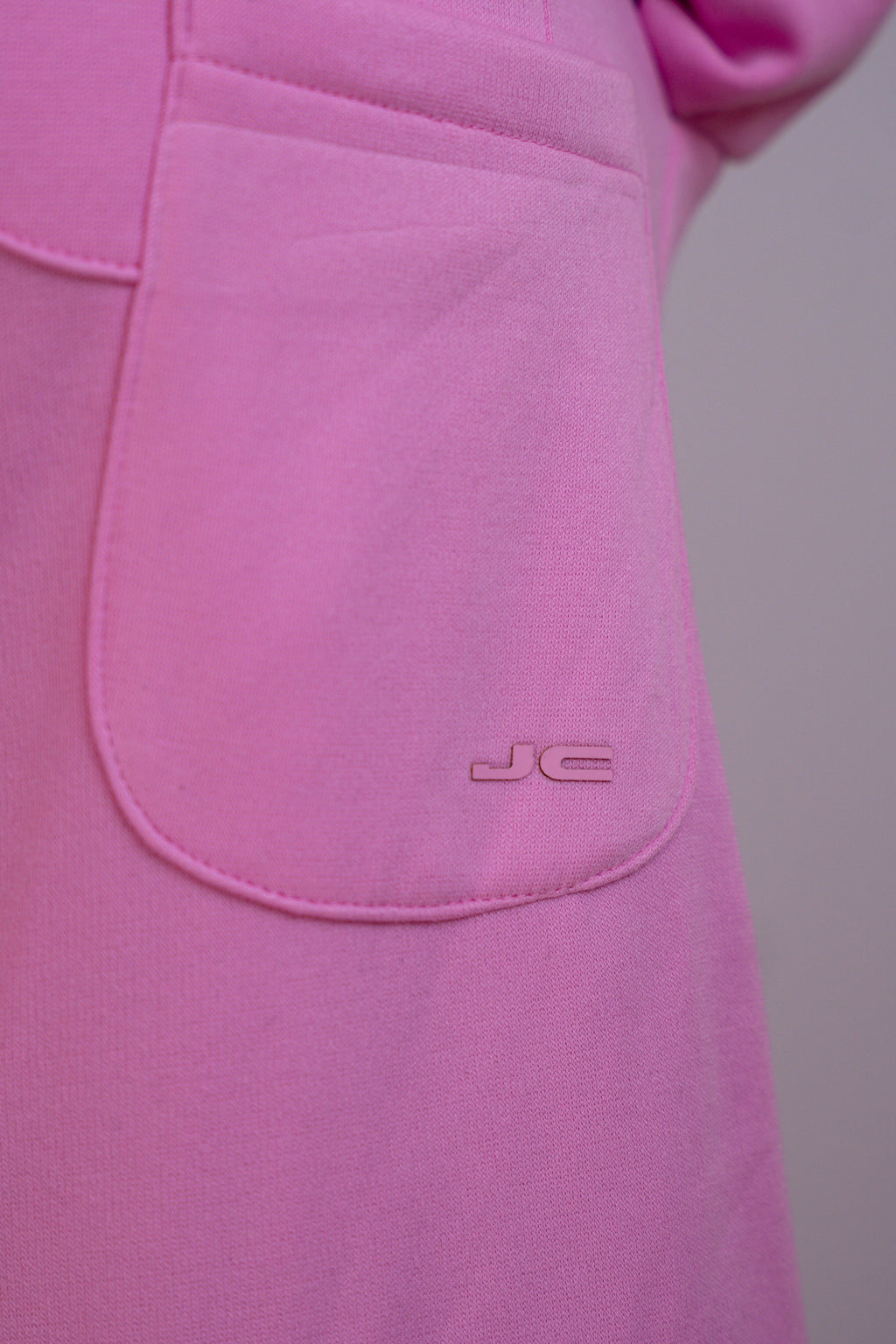 Conjunto Hoodie + Jogger Rosa Mujer - JC