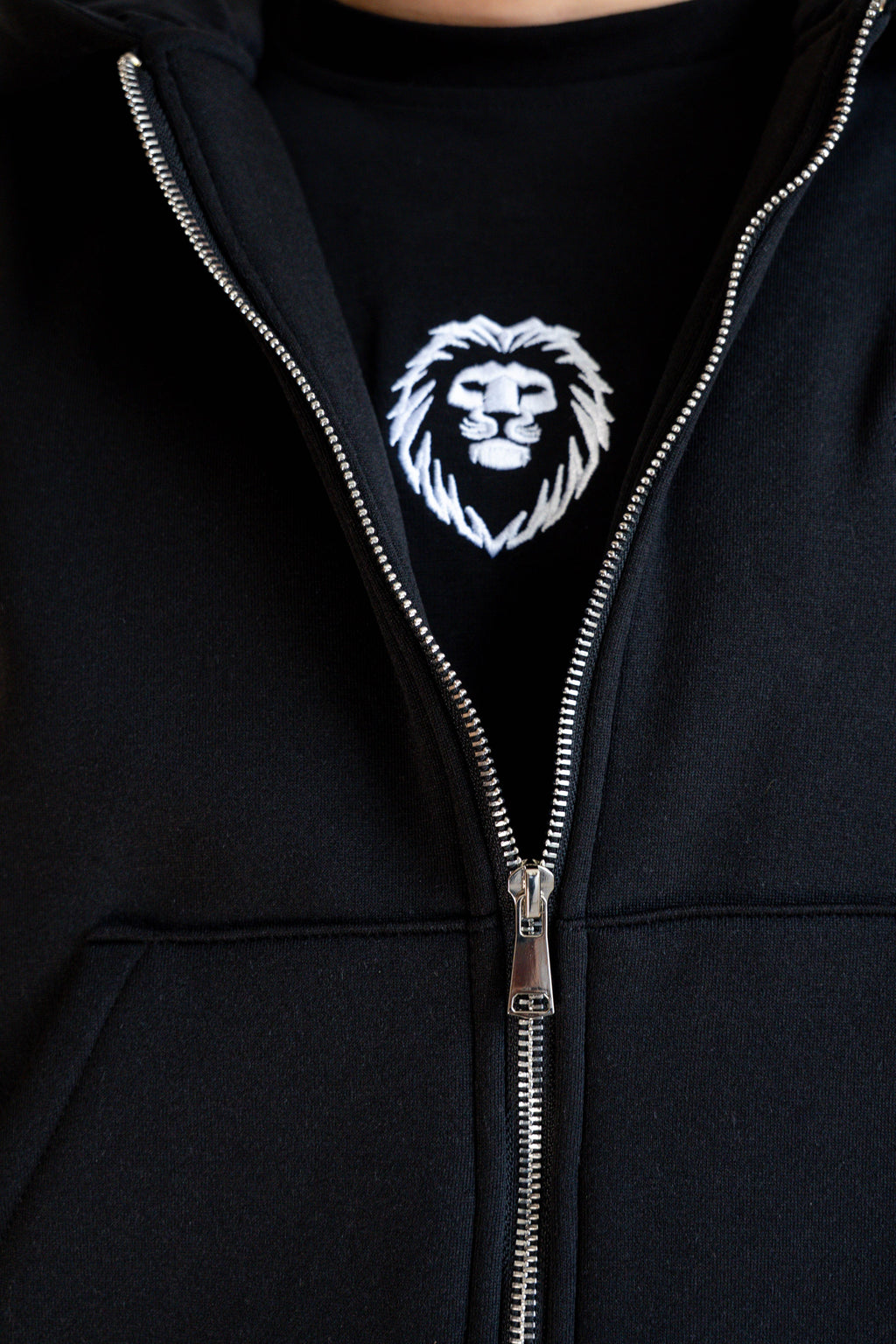 Conjunto Hoodie + Jogger Negro Hombre - JC