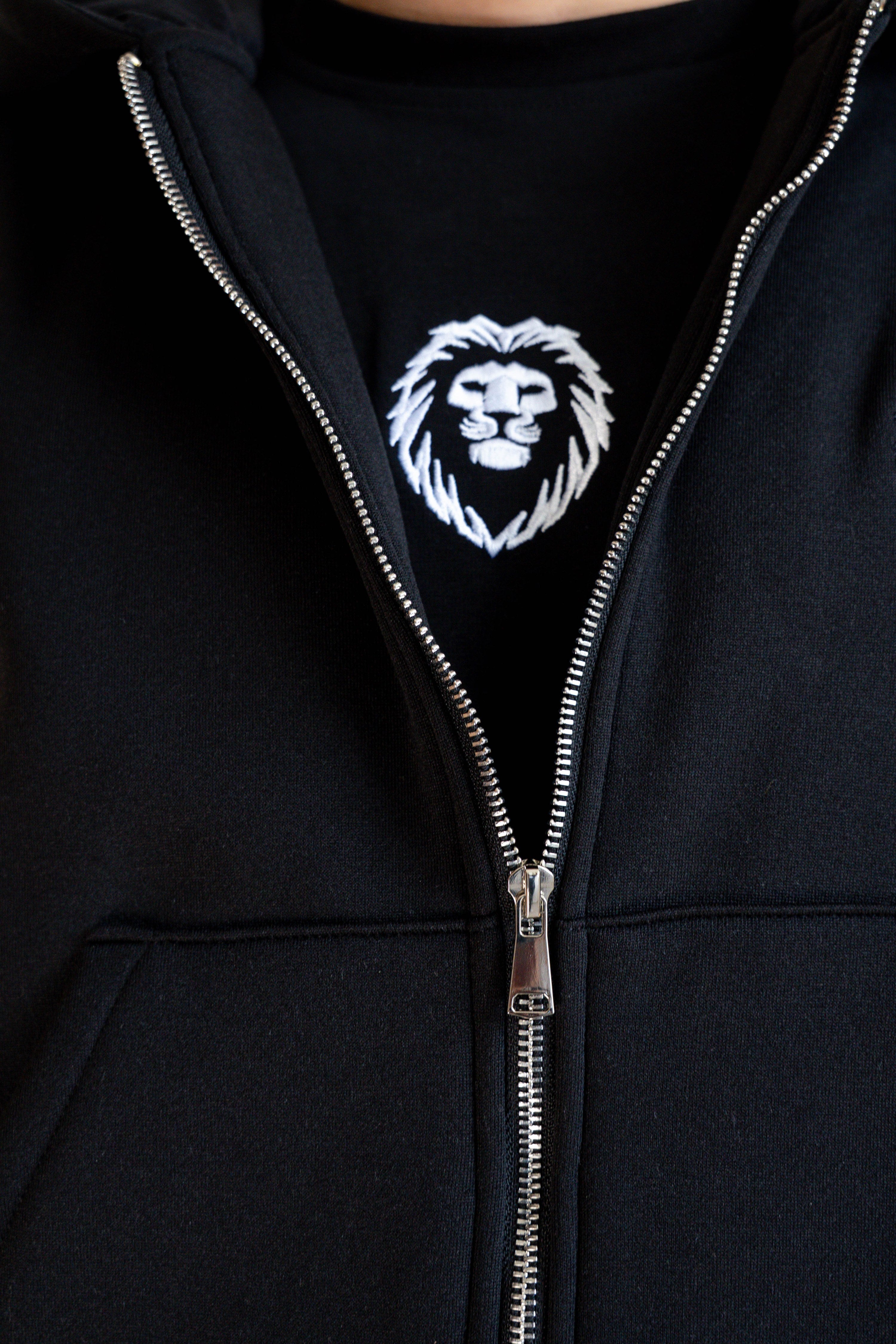 Conjunto Hoodie + Jogger Negro Hombre - JC