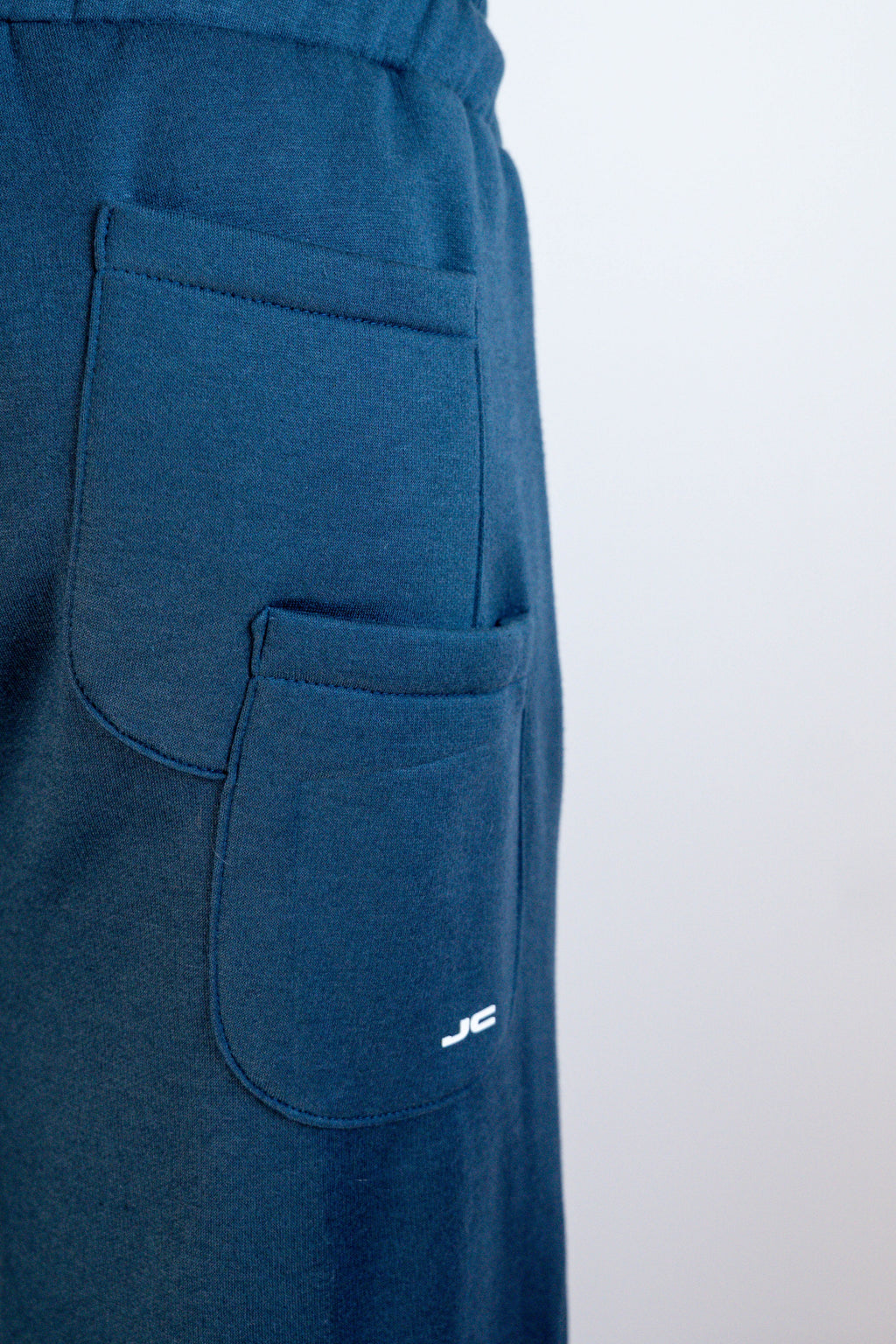 Conjunto Hoodie + Jogger Azul Petroleo Hombre - JC