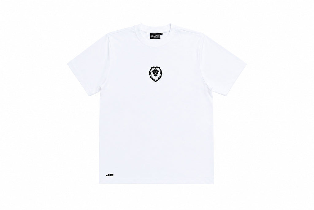 Camiseta Manga Corta Hombre Blanca - JC