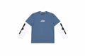 Camiseta Manga Larga Doble Manga Azul/Blanca - JC