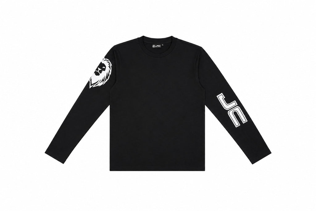 Camiseta Manga Larga Negra - JC