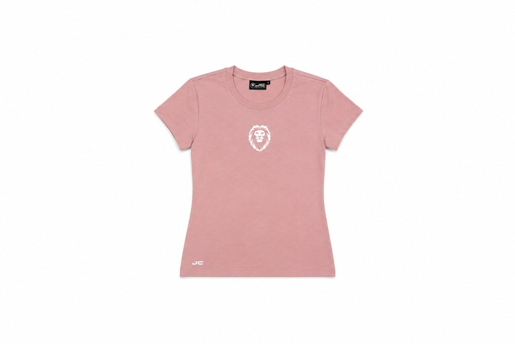 Camiseta Manga Corta Mujer Rosa - JC