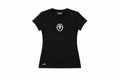 Camiseta Manga Corta Mujer Negra - JC