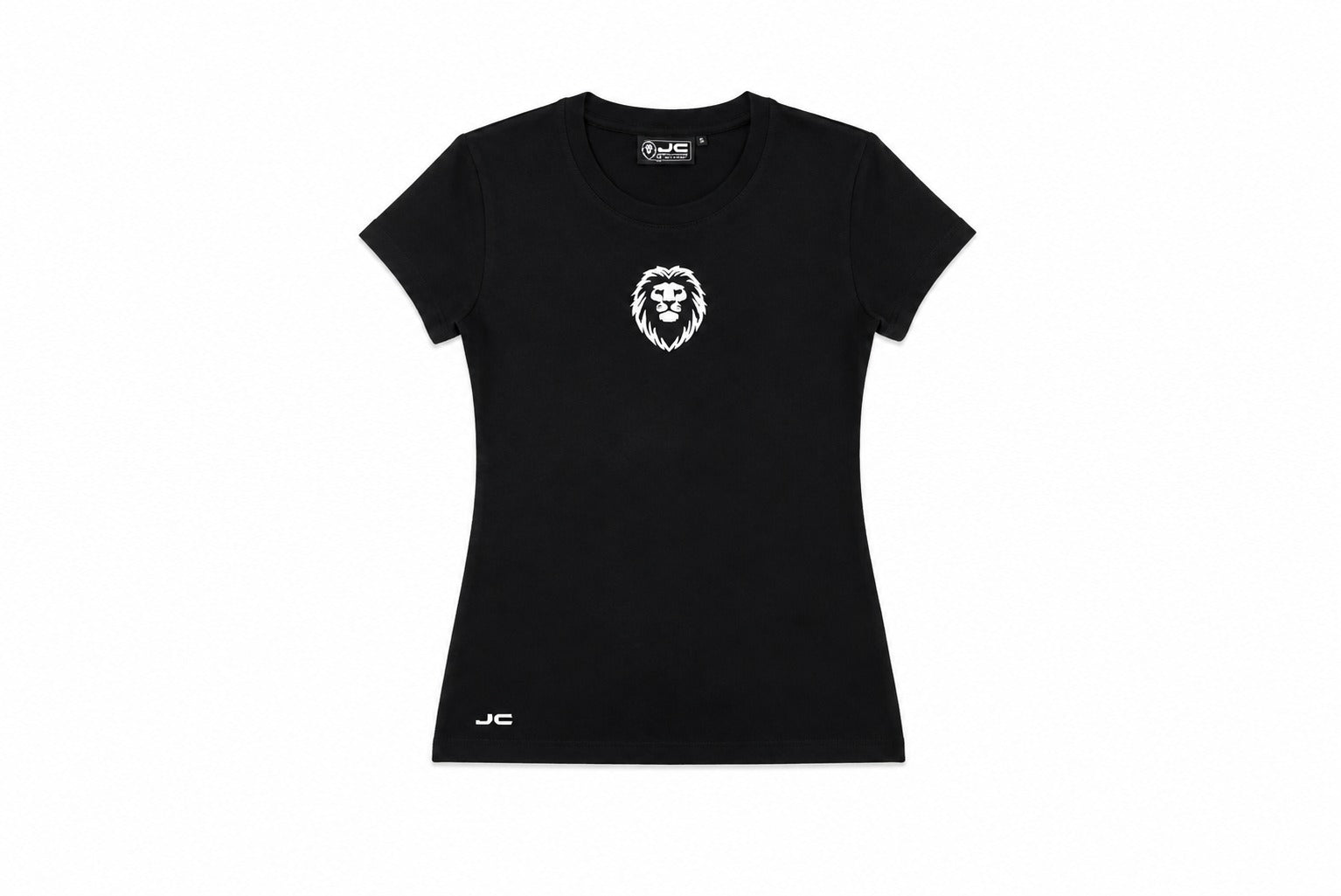 Camiseta Manga Corta Mujer Negra - JC
