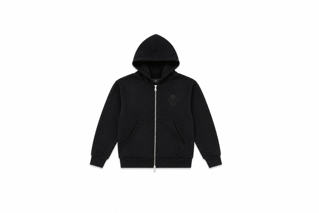 Hoodie Negro Hombre - JC